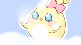 【今日のばーど】ふわふわスノー