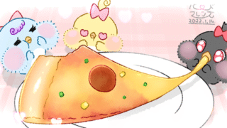 【今日のばーど】ふわとろBIGピザ