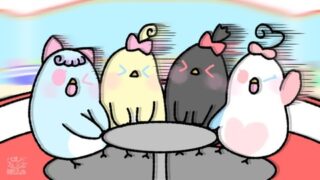 【今日のばーど】ぐるぐる！コーヒーカップ【遊園地編 #7】