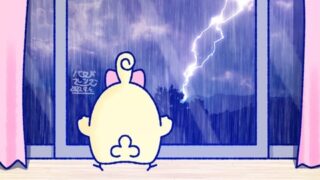 【今日のばーど】ピカッとゴロゴロ嵐