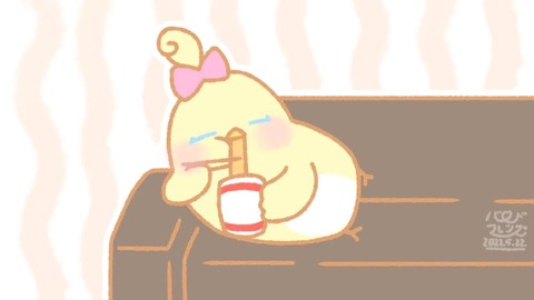 【今日のばーど】だらだらズルズル！ヌードル