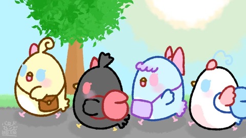 【今日のばーど】のこのこおさんぽ【お散歩編 #2】