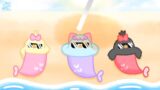 【今日のばーど】ザブ〜ん！人魚スーツ