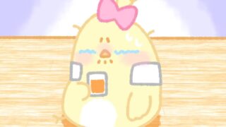 【今日のばーど】クタクタ…リボン