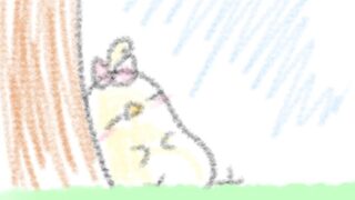 【今日のばーど】ほんわかリボン