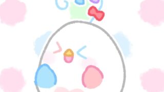 【今日のばーど】リボン DE デコ！