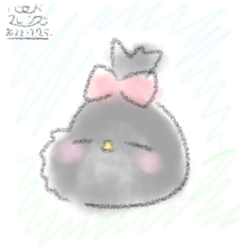 【今日のばーど】もふっとダーク